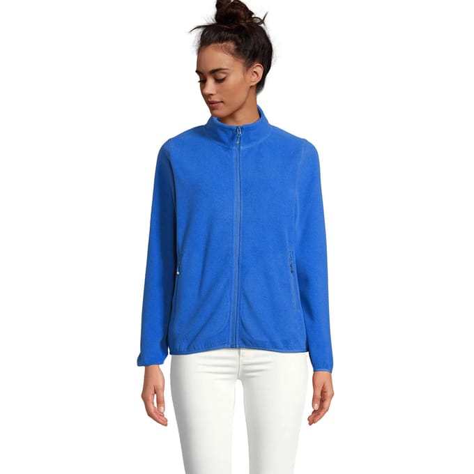 SOL'S Women´s Factor Zipped Fleece Jacket L03824 - Royal Blue 241 - XL