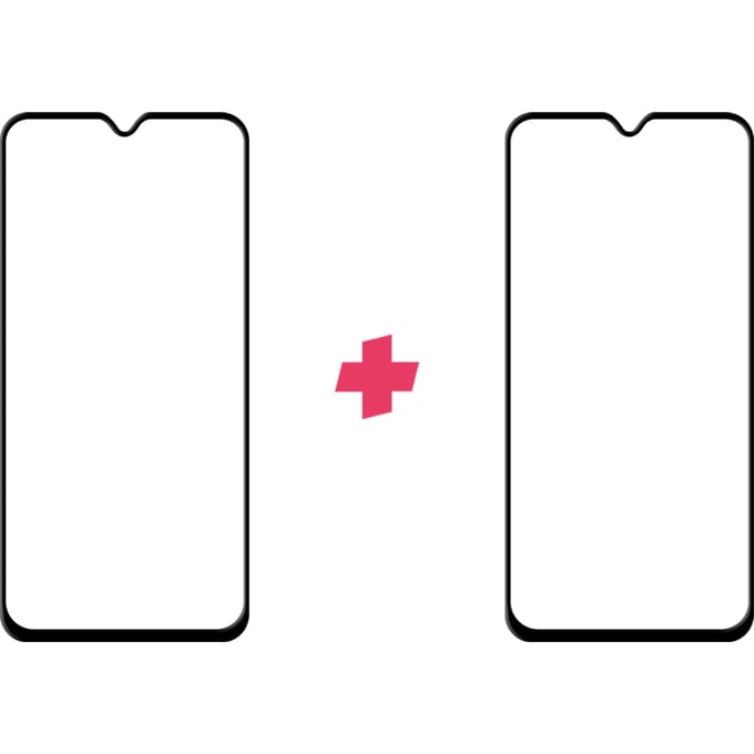 DuoPack: Xiaomi Redmi Note 8 screenprotector gehard glas Edge to Edge
