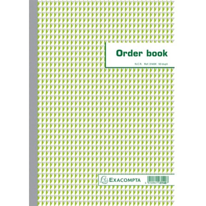 Orderboek exacompta 297x210mm 50x2vel