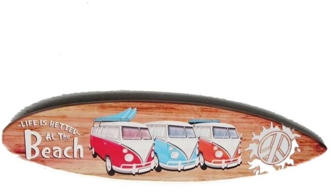 Surfboard MDF 60cm Multicolor