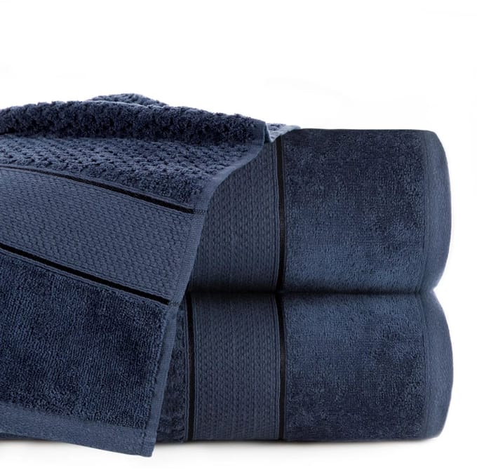 Badhanddoek Jessi Katoen 50x90cm 500g/m² - Navy Blauw