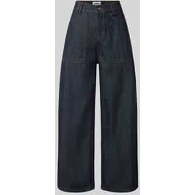 wide fit jeans met katoenanteil model 'Derive'