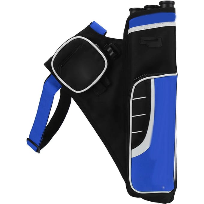 Boog en Pijl Pot Multidirectionele Opberging Draagbare Boogschiet Pijl Houder Tas voor Jacht Blauw