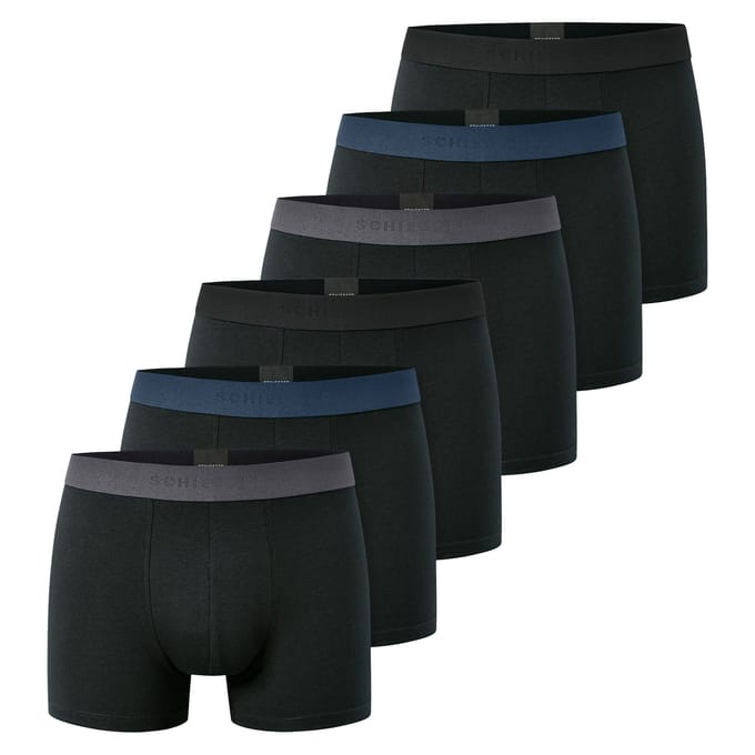 SCHIESSER Boxershorts 6PACK Shorts "95/5" Set van 6