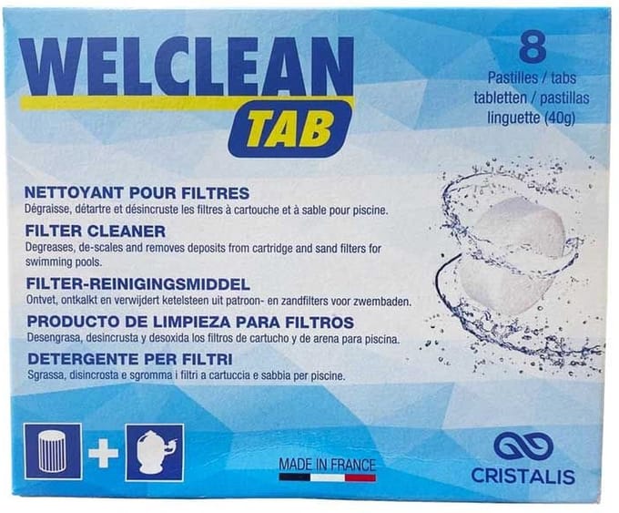 Welclean Tab Filterreiniger voor Zwembad