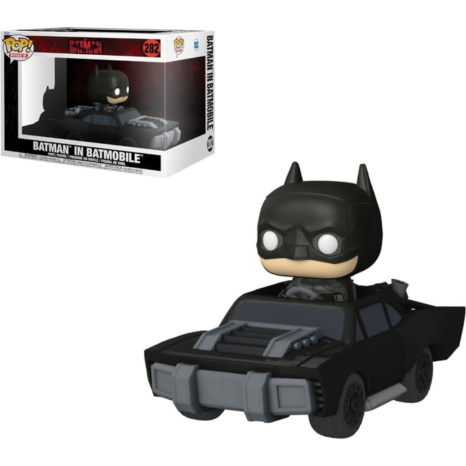 Funko Batman Verzamelfiguur DC Comics POP! Rides Super Deluxe Batman In Batmobile 15 cm Zwart