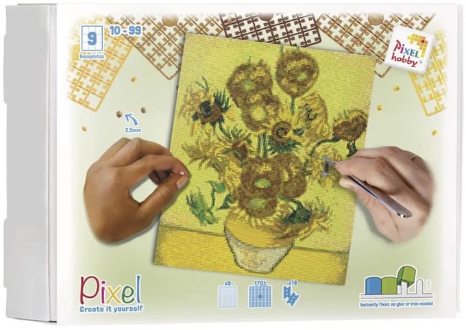 Pixelhobby Classic Zonnebloemen 30x37,5 cm