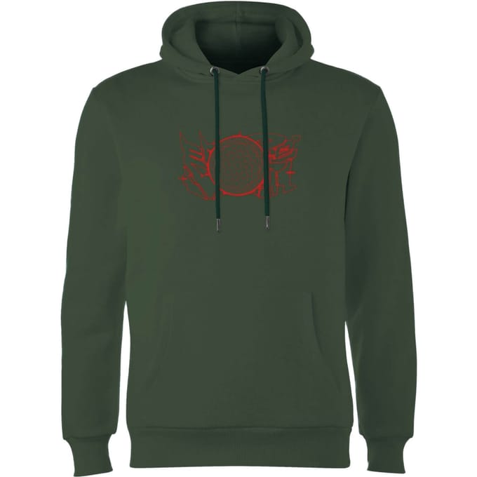 Transformers War For Cybertron Hoodie - Forest Groen - XXL