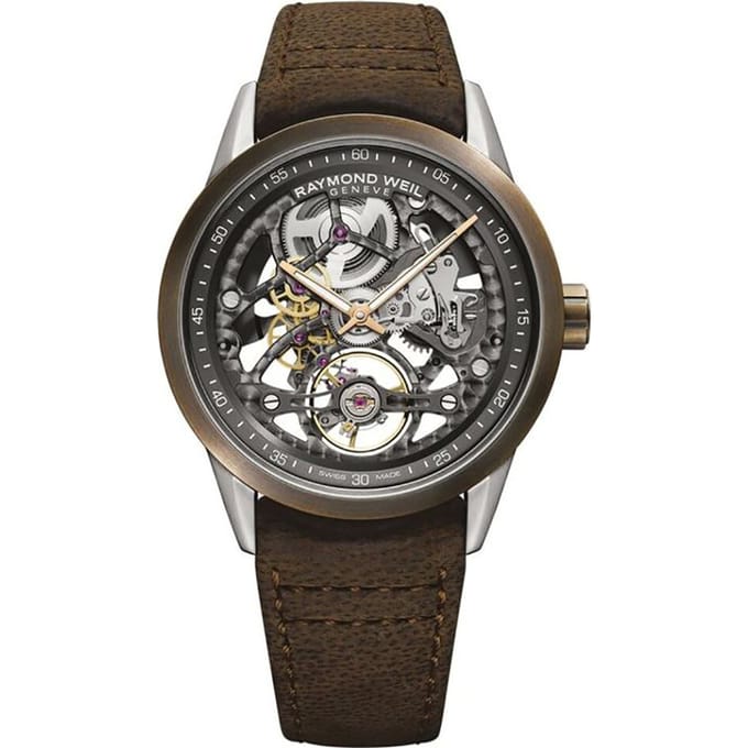 Raymond Weil Freelancer Heren Bruine Horloge 2785-SBC-60000