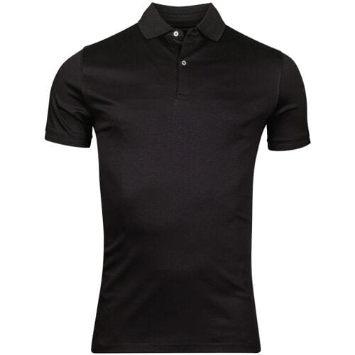 Thomas Maine Polo Soft Liquid Cotton Solid Color Navy / male