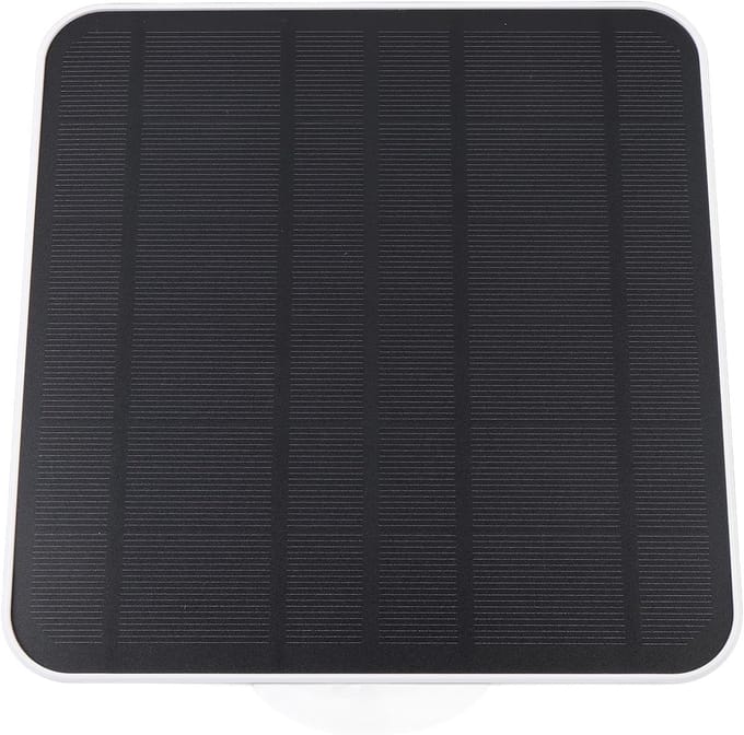 Zonnepaneel Camera - Solar Charger - Buitenbeveiliging - 360 Graden Verstelbaar - 12W Vermogen - Wit