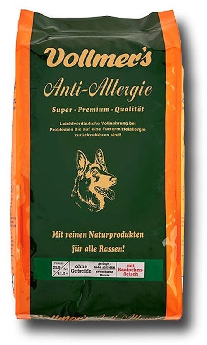 Vollmers Anti Allergie met konijn - 5 kg