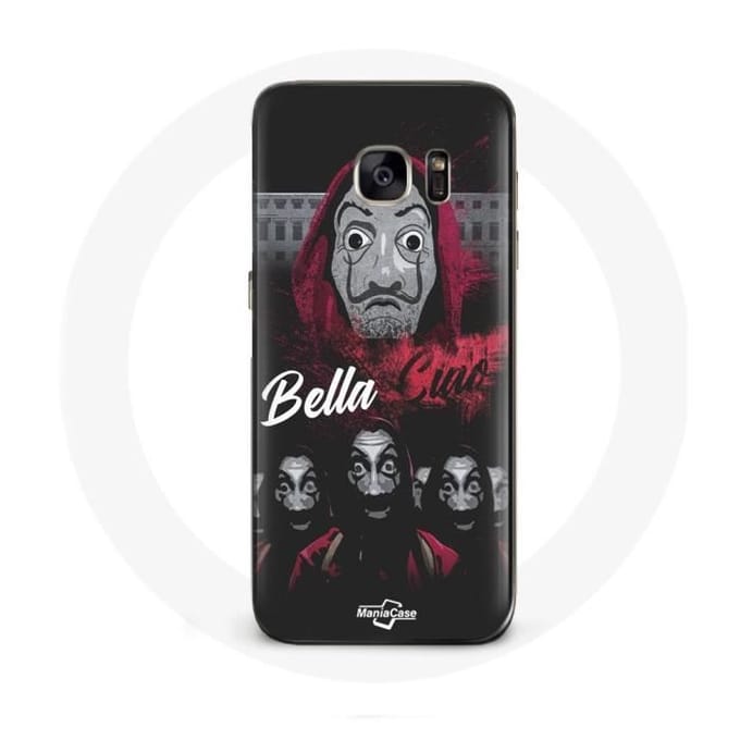 Coque Samsung Galaxy S7 La casa de papel bella ciao logo