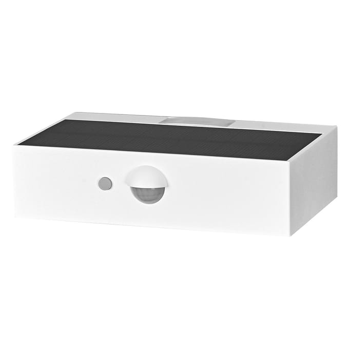 OSRAM ENDURA STYLE BRICKLUME Sensor, SOLAR-lamp, 3W, 300 lm, wit, indirecte verlichting, bewegingssensor, daglichtsensor, IP65-beschermingsgraad, kleurtemperatuur 3.000 K, lichtkleur warmwit