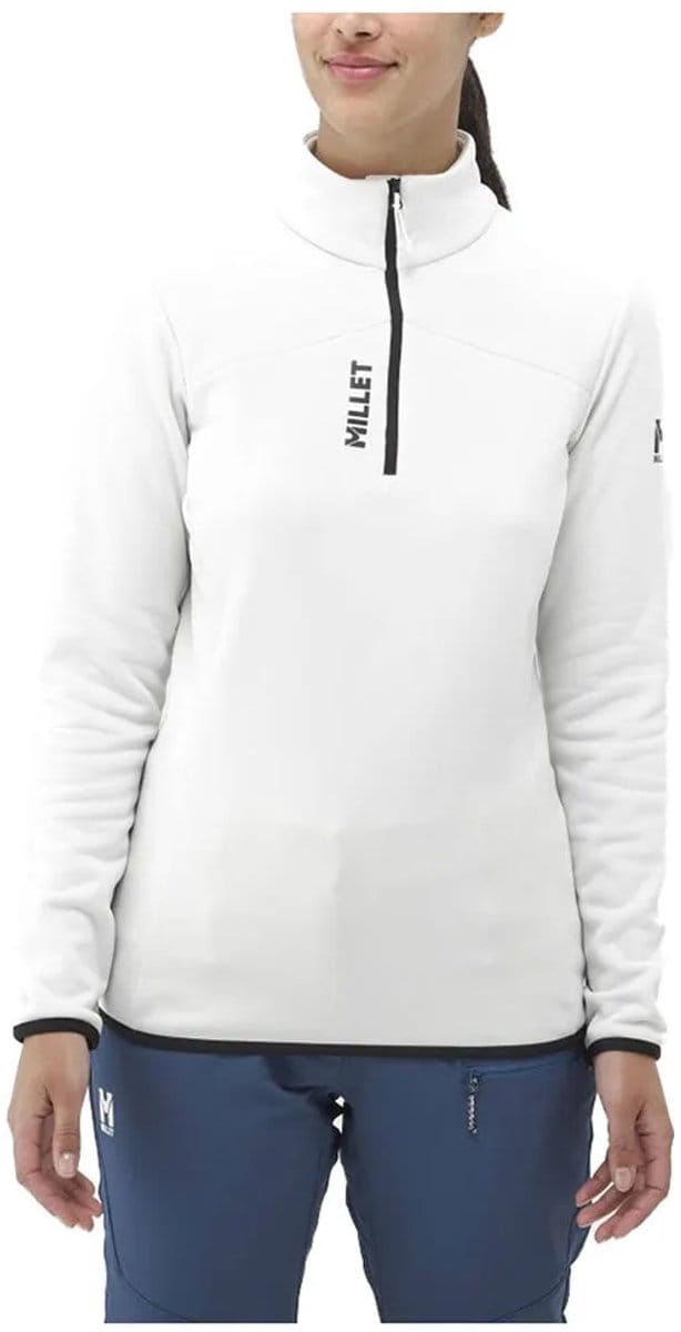 Millet Seneca Fleece Met Halve Rits Wit XS Vrouw