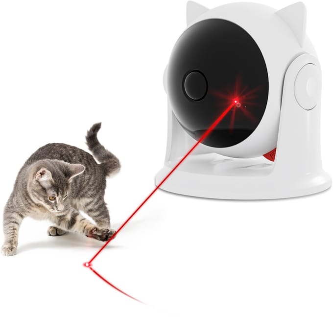 Nolad - Kattenspeeltjes - Balou de kattenlaser - Kattenspeelgoed - Laserlampje kat