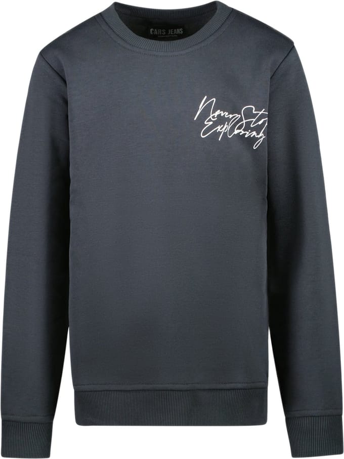 Cars jeans sweater jongens - donkergrijs - Grush - maat 176