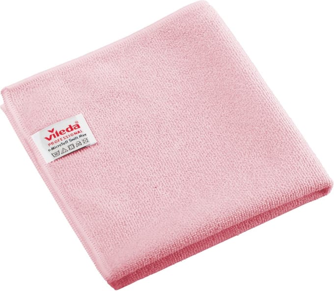 Vileda | Microtuff Swift | Microvezeldoek | Rood | 5 Stuks