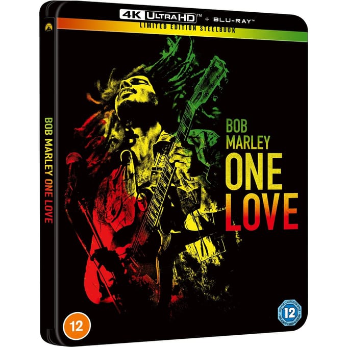 Bob Marley: One Love 4K Ultra HD SteelBook (Includes Blu-ray)