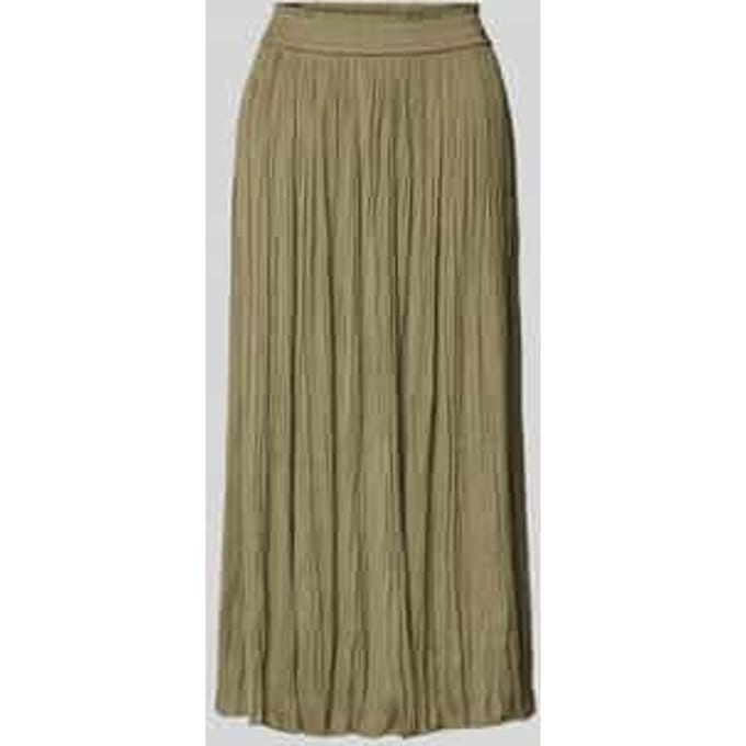 Midirok met plissévouwen