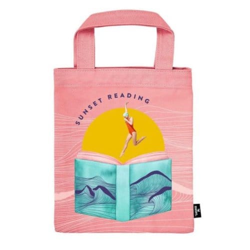 Libri_x boekentas, formaat 20 x 25 cm - sunset reading