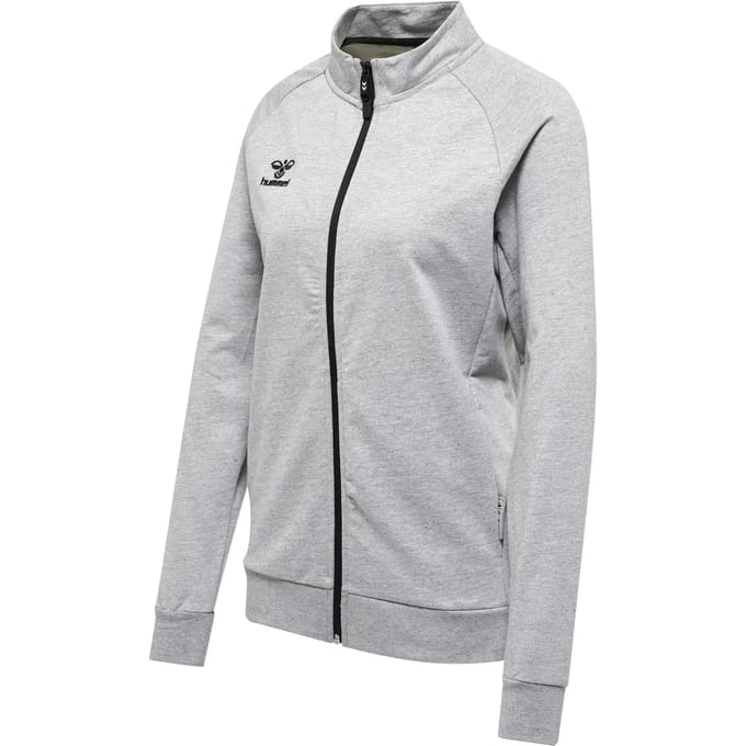 Hummel dames trainingsjack Hmlmove Grid Cotton Zip Jacket Woma 214790