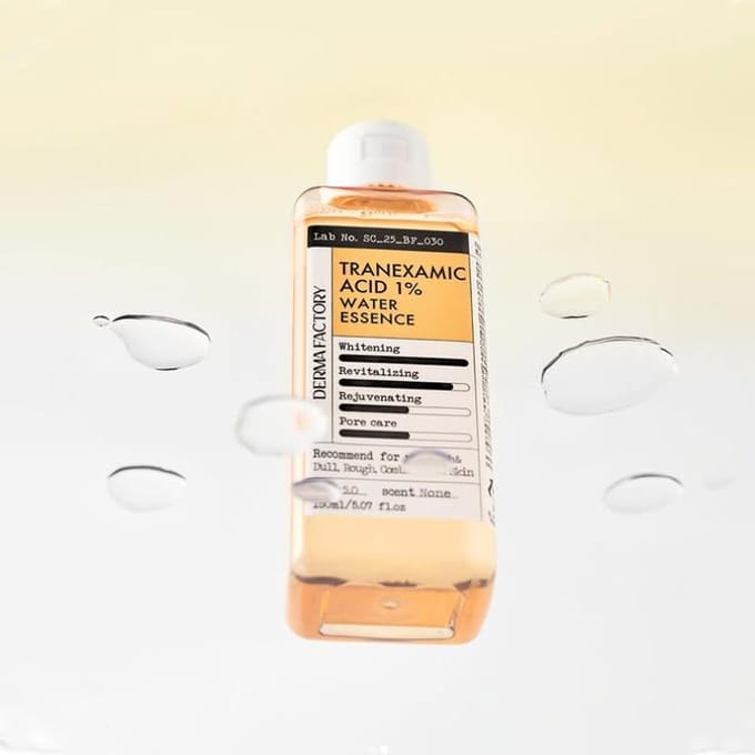 [DERMA FACTORY] Tranexaminezuur 1% Water Essence 150ml white
