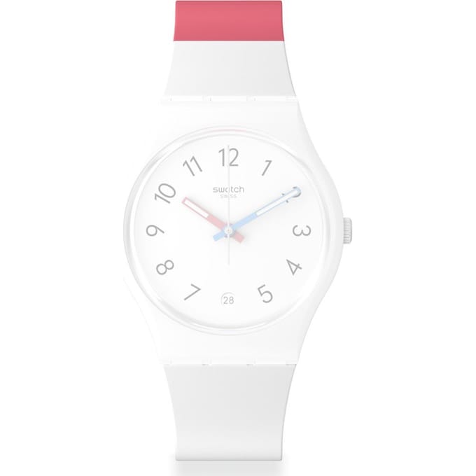 Swatch Plastic - Originals Medium (34mm) /Access/Solar/Musicall/Stop - G/SK/SL/SR/SS/SO28 ASO28W400 SO28W400 Gent in the Block Horlogeband