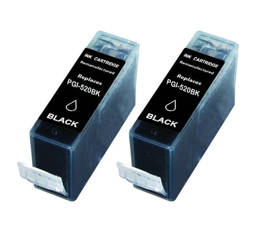 SecondLife - Duopack Canon PGI 520 Black