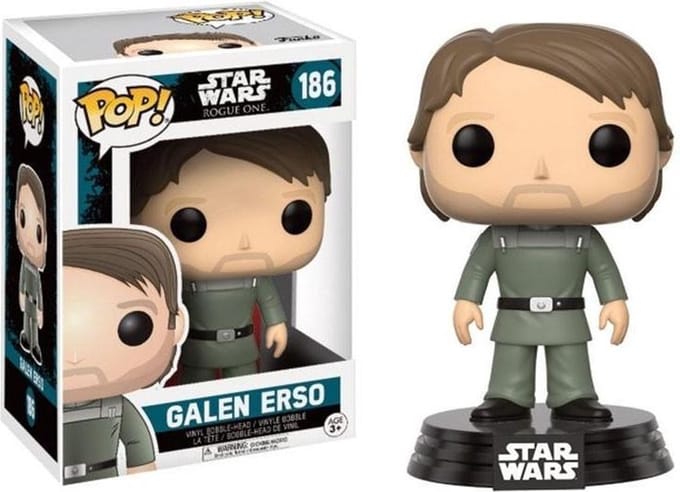 Funko Pop! Star Wars Rogue One- Bobble Head N° 186 Galen Erso - Verzamelfiguur