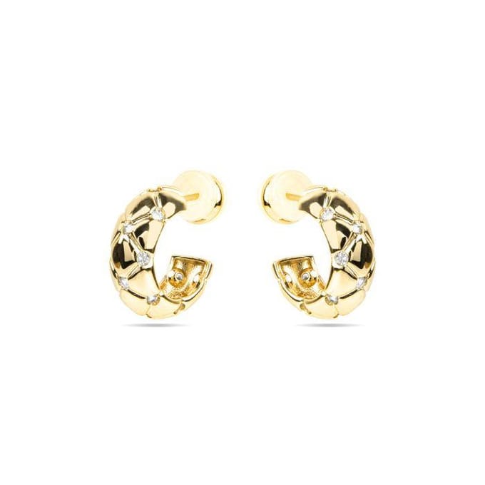 Luxenter oorbellen 18k goud afwerking - Rakhon