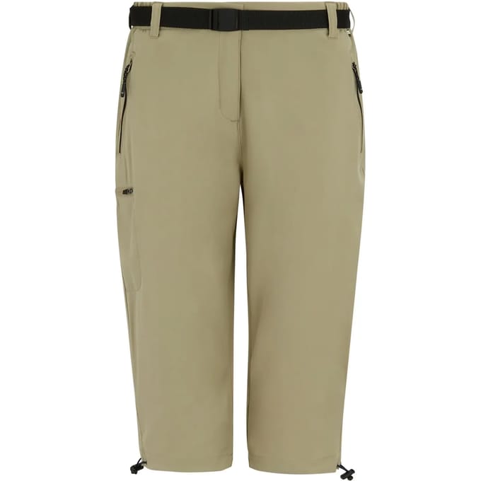 Regatta Xert Stretch Capri - Dames Capri - Parchment