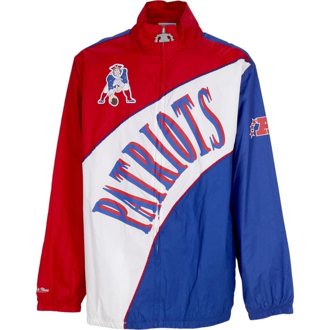 Windjack voor heren Nfl Arched Retro Lined Windbreaker Neepat Multi/wit