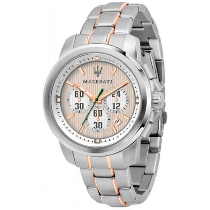 Maserati R8873637002 Heren Horloge 45mm 5ATM