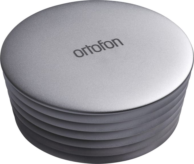 Ortofon Record LP stabilizer | aandruk gewicht | heavy | 350 gram | zilver