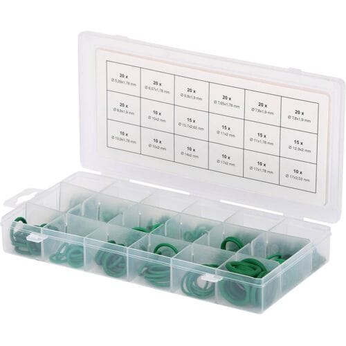 Assortiment O-ringen voor klimaat, HNBR, 270-delig KS Tools 970.0340
