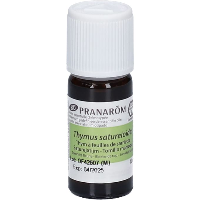 Pranarom - Tijm etherische olie met hartige bladeren - Bio - 10 ml