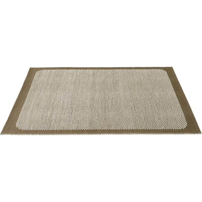 Muuto Pebble Rug Tapijt  - brown green - 200 x 300 cm