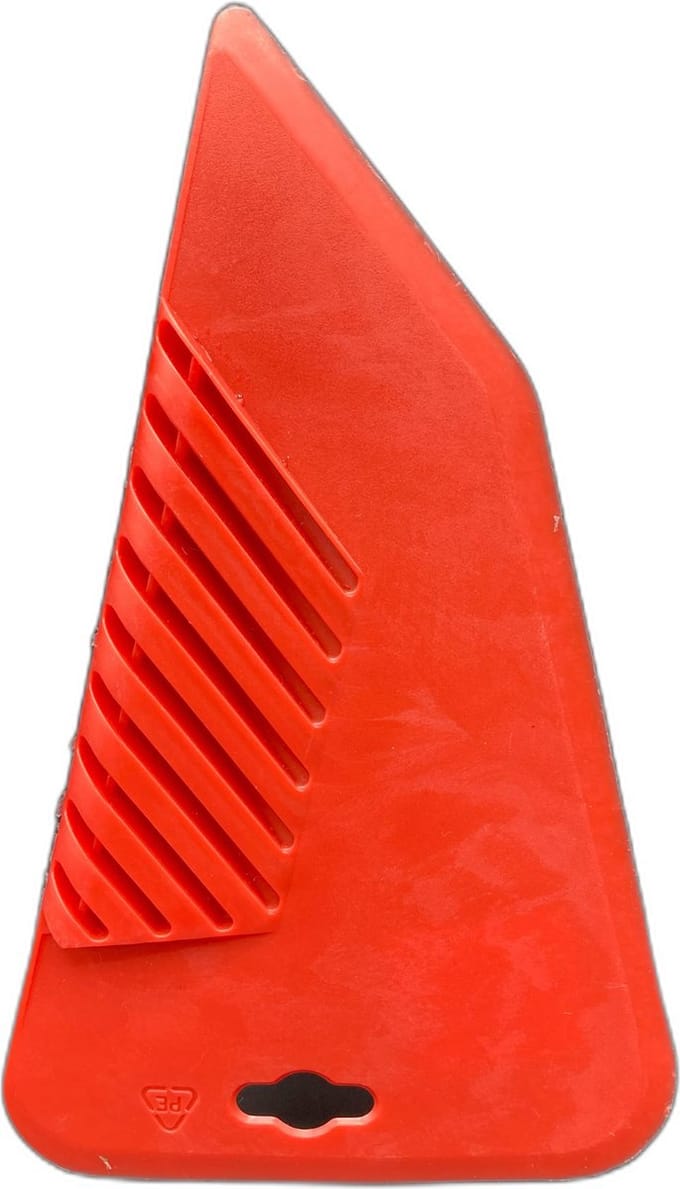 JES Collection - Behangstrijker - Rood - Ergonomisch - 280 mm - Behangspatel