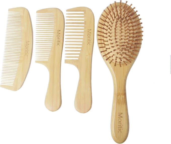 Borstel Kam Set - Luchtkussen Kam - Haar Verzorging - Hoofdhuid Massage - 25 x 8 x 5.6 cm