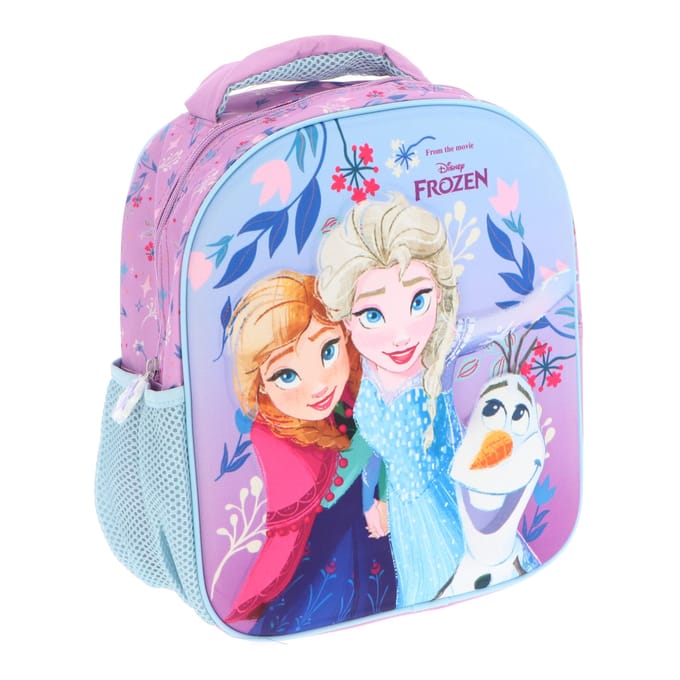 Frozen 3D Rugzak - Schooltas - Polyester - Paars - Rugzak kind