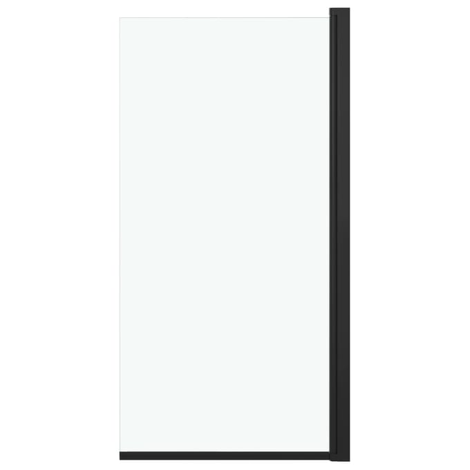 vidaXL - Douchewand - 68x130 - cm - ESG - zwart