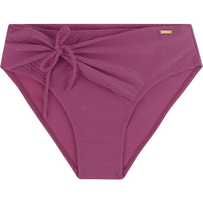 Protest MIXWraper - Bikini broekje Dames - Normale pasvorm - Hoge taille - Volledige dekking - Roze