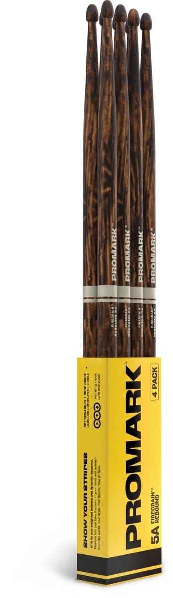 ProMark R5AFG-4P Rebound 5A FireGrain drumstokkenset (4 paar)