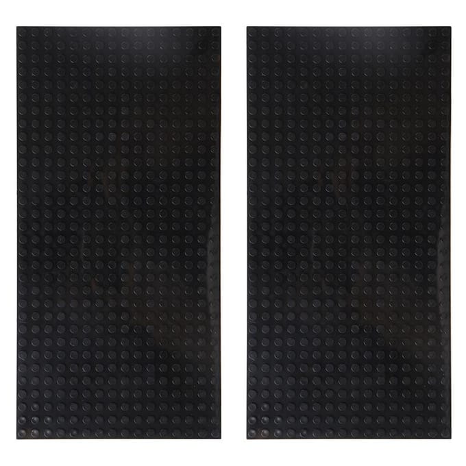 2 stuks 16x32 Werkt Met Klassieke Bouwsteen Accessoires Bord Deel 2pcs 16x32 zwart