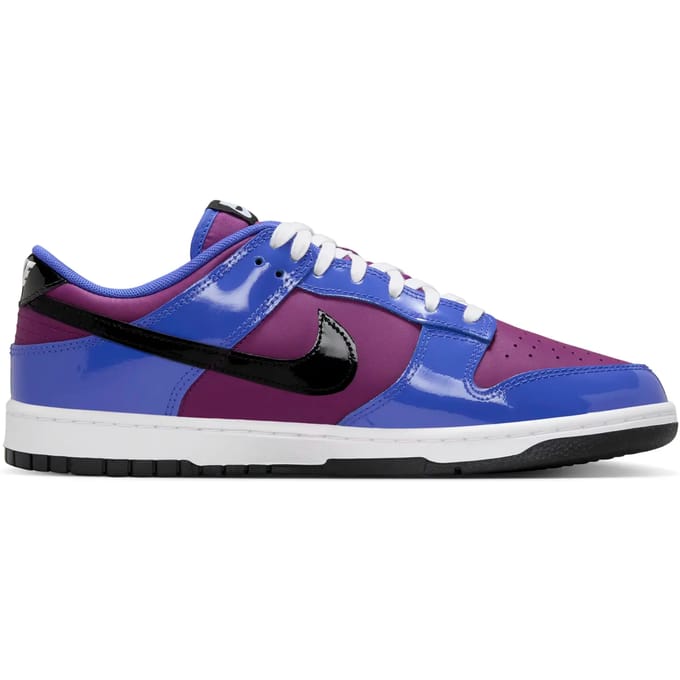 Lage Sneakers Nike Baskets dunk low retro se cuir