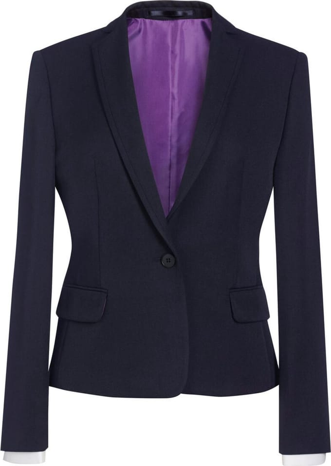 Brook Taverner Saturn Tailored Fit Jacket BT2255 - Navy - 32 EU (4 UK)