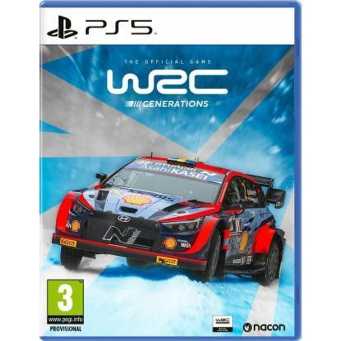 Sony PlayStation 5 PS5 WRC Generations Games