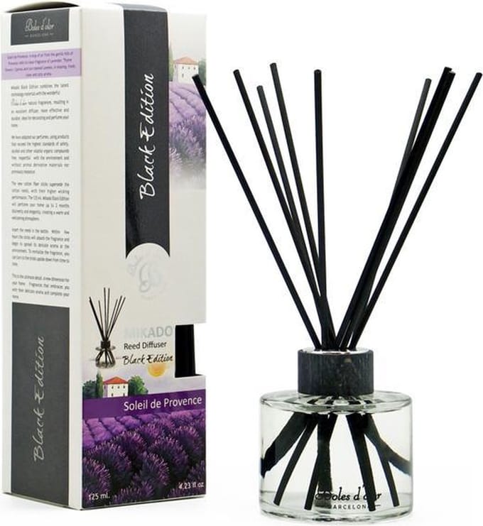 Boles d'olor Black Edition geurstokjes - Soleil de Provence