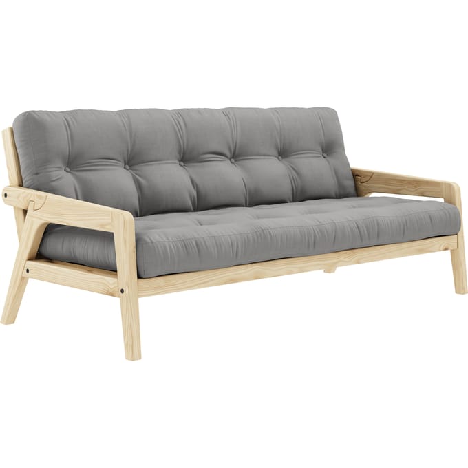 Karup Grab Slaapbank - 746 Grey - 101ClearLacquered